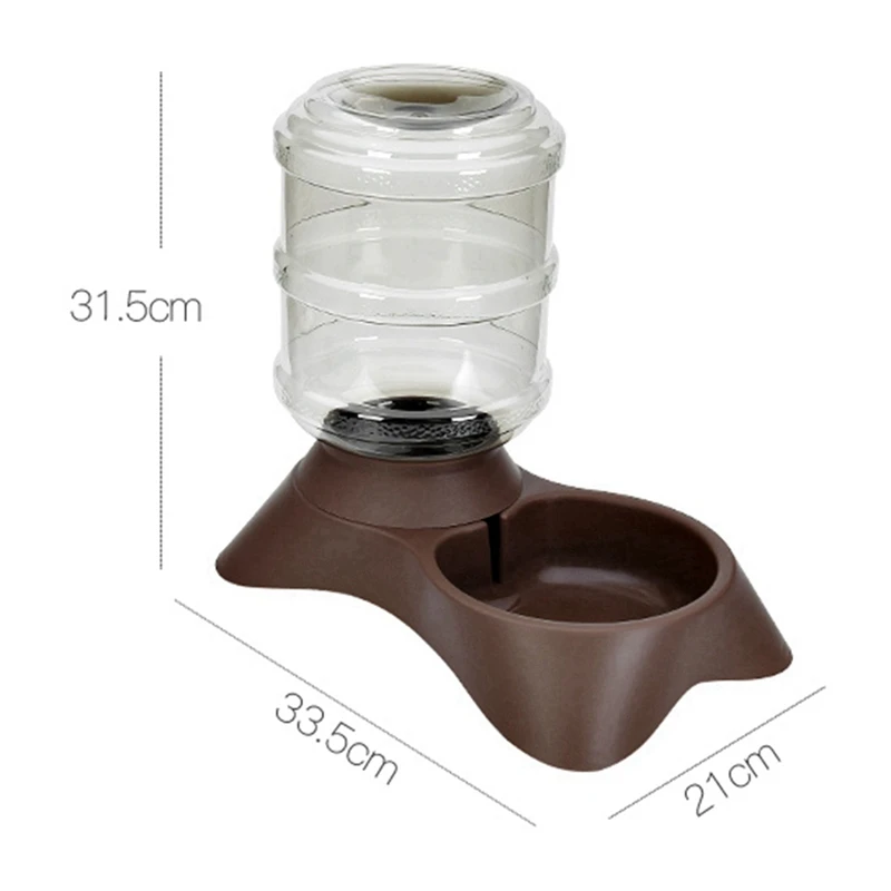 

3.8L Pet Automatic Water Dispenser Dog Cat Drinking Bowl Large Capacity Automatic Feeder For Dog Cat Pet Feeding Container