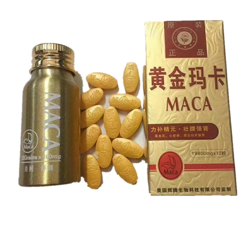 12 Pill Pure Peru Maca Enhancer Oyster Tablet Man enhancent men t Viagra для мужчин Supple Men ts Prolong эрекция Виагра