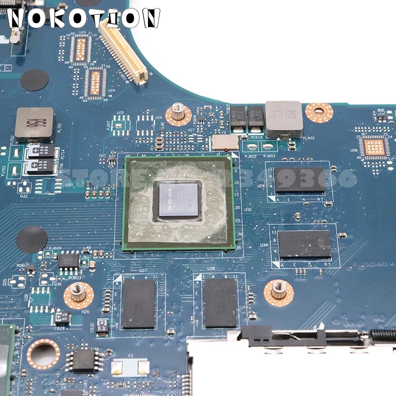 NOKOTION NIWBA LA-5371P основная плата для lenovo Y550 Y550P материнская плата для ноутбука HM55 DDR3 GT240M поддержка только I7
