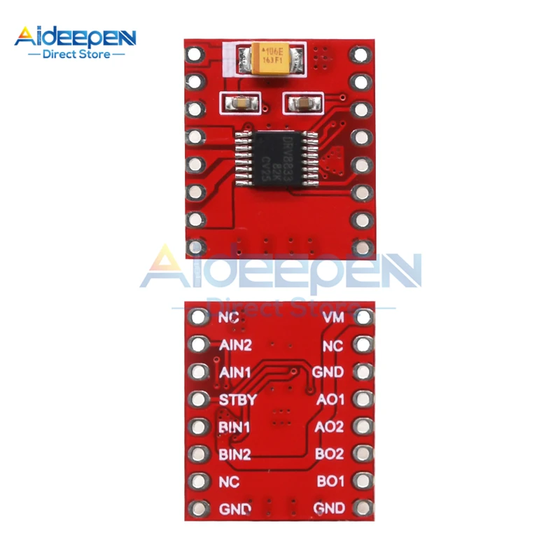 asus ac adapter 1Pcs DRV8833 DC Motor Drive Board Module Dual Motor Driver 1A TB6612FNG For Arduino Microcontroller Better Than L298N TB6612 variable inductor