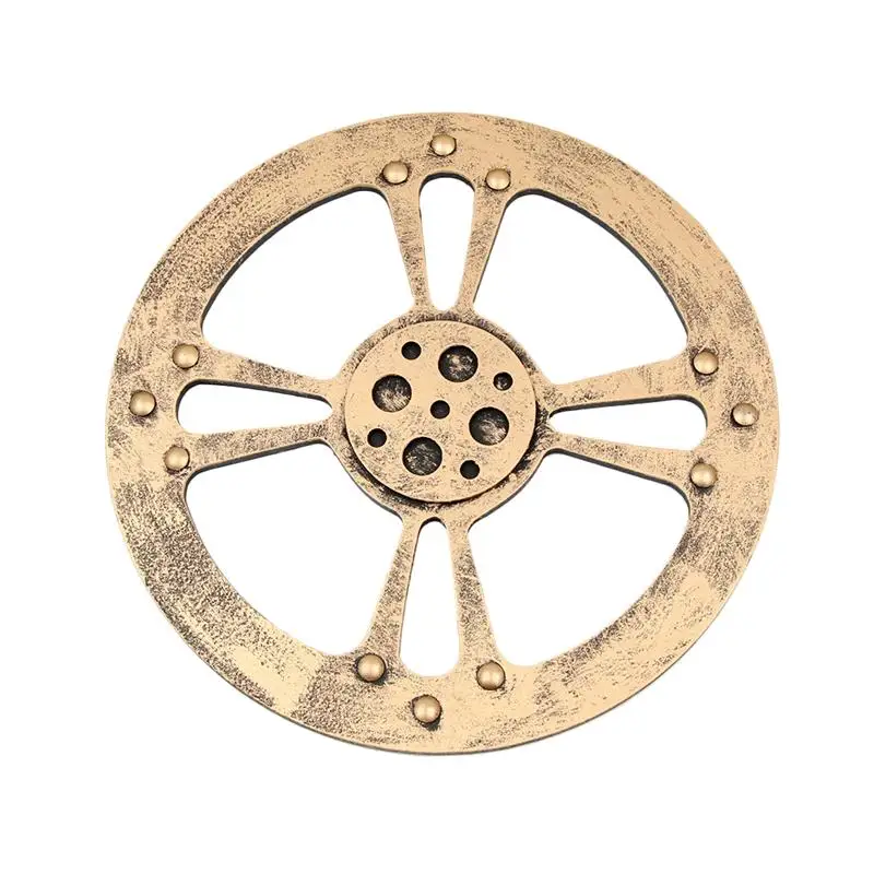 Подвесная деревянная Настенная Декорация в стиле ретро для бара KTV кафе