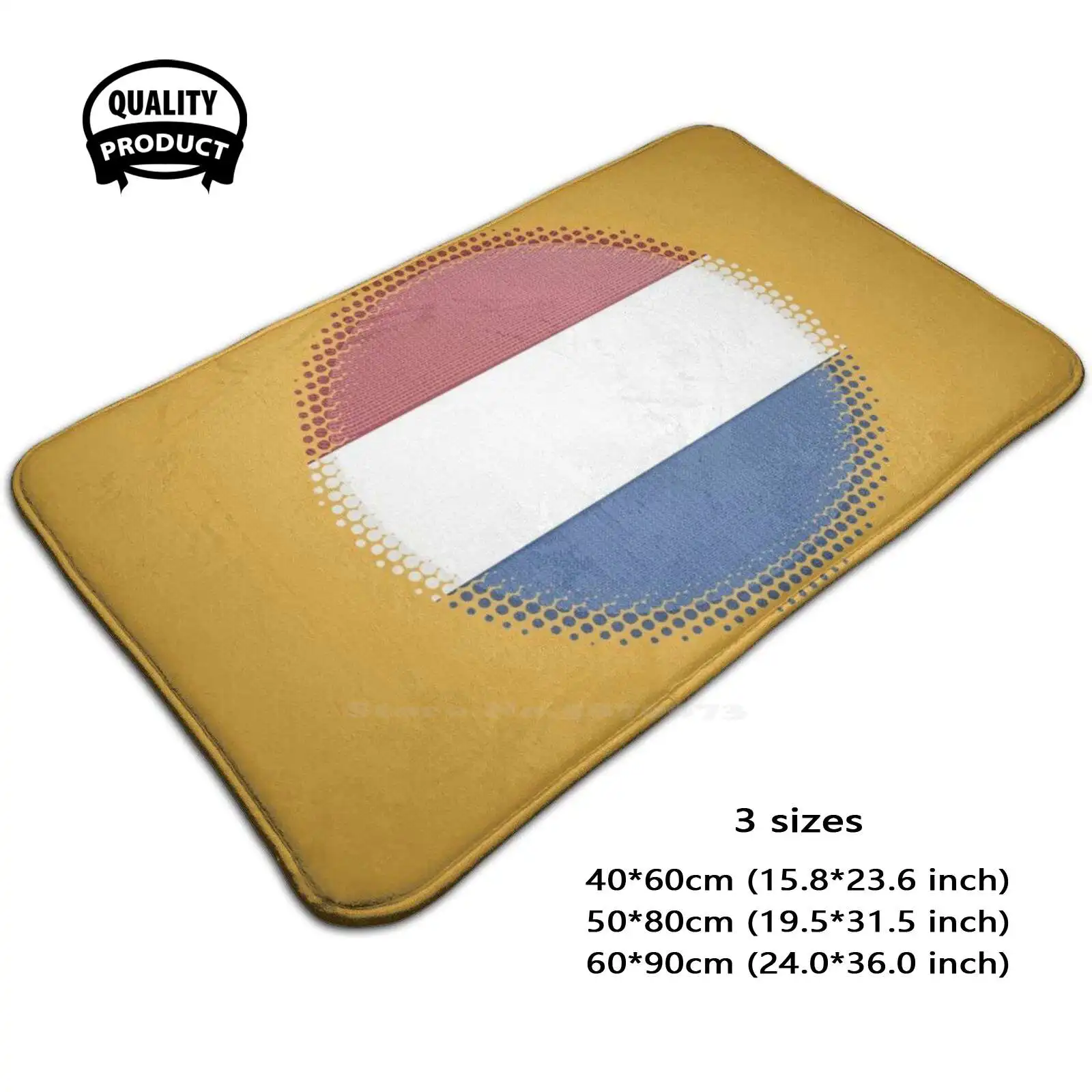 Флаг Королевства Нидерландов Мягкий подушечка для ног Коврик товары для комнаты Голландская живопись Искусство на.