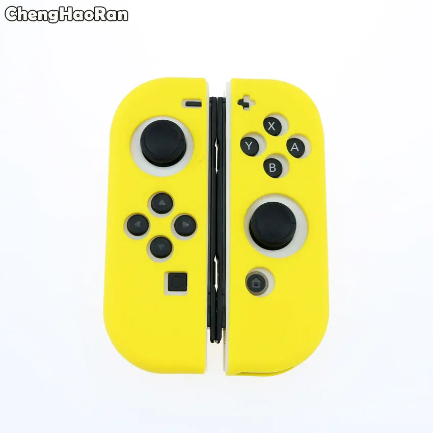 E ChengHaoRan силиконовый резиновый чехол для nintendo Switch контроллер Joy-Con для переключателя NX NS Joycon Grip защитный чехол - Цвет: E