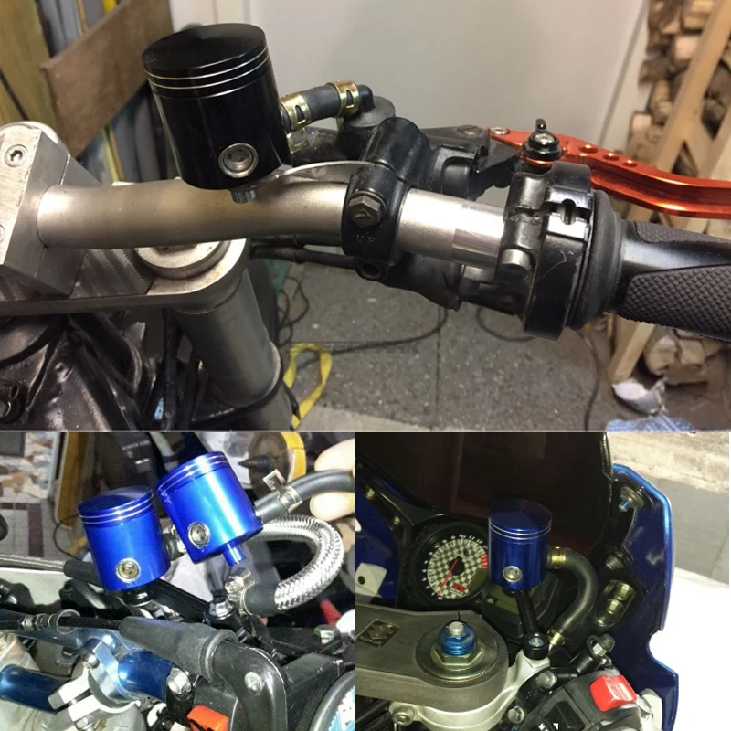 

Free Shipping Motorcycle Universal CNC Front Brake Clutch Tank Cylinder Fluid Oil Reservoir Cup For Honda Yamaha Kawasaki Ducati