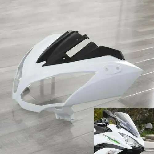 

Верхний передний обтекатель из АБС-пластика для мотоцикла, хомут для Kawasaki Ninja 650 EX650 ER6F 2012-2016 2015 2014 2013, неокрашенный
