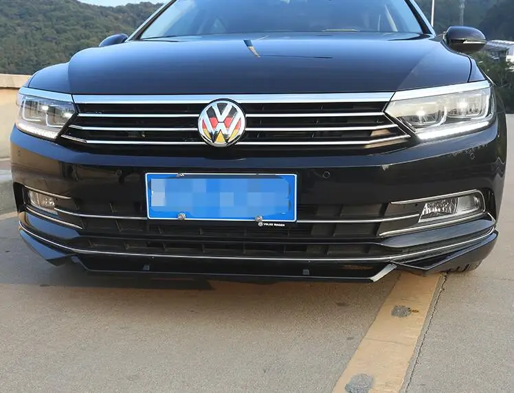 Задний спойлер для Volkswagen Passat B8 2018 задний B ABS диффузор переднего бампера |