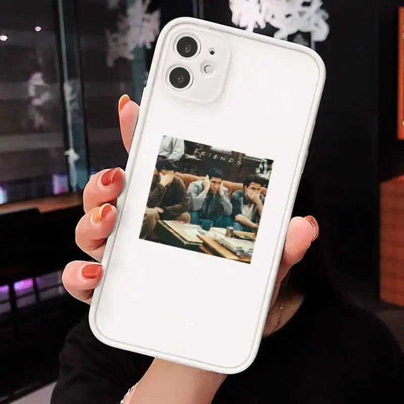 

American friends tv show Phone Case matte transparent For iphone 7 8 11 12 plus mini x xs xr pro max cover