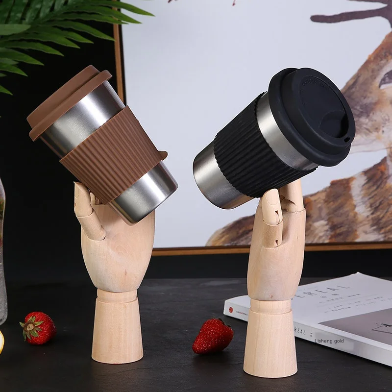 Однослойная чашка для холодных напитков из нержавеющей стали 304 в скандинавском