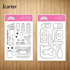 Новый дизайн, ножницы, ручка, краска, металлические штампы и прозрачные штампы, крафтовый трафарет для скрапбукинга, альбомная бумага, создание шаблона, Декор