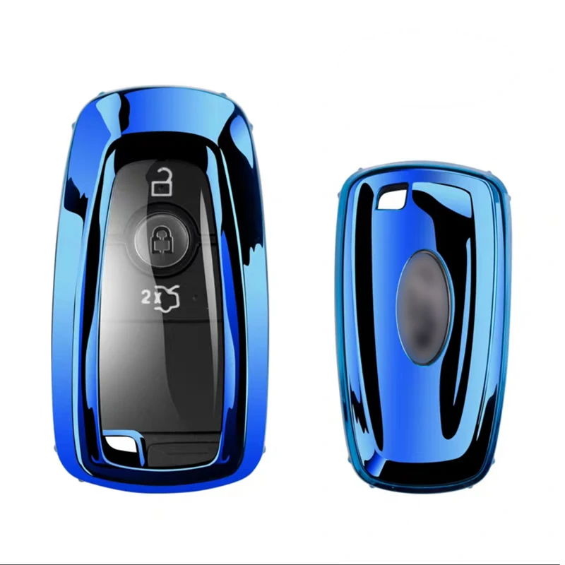 Новый мягкий ТПУ чехол для ключей автомобиля полное покрытие Ford Fusion Mustang Explorer F150