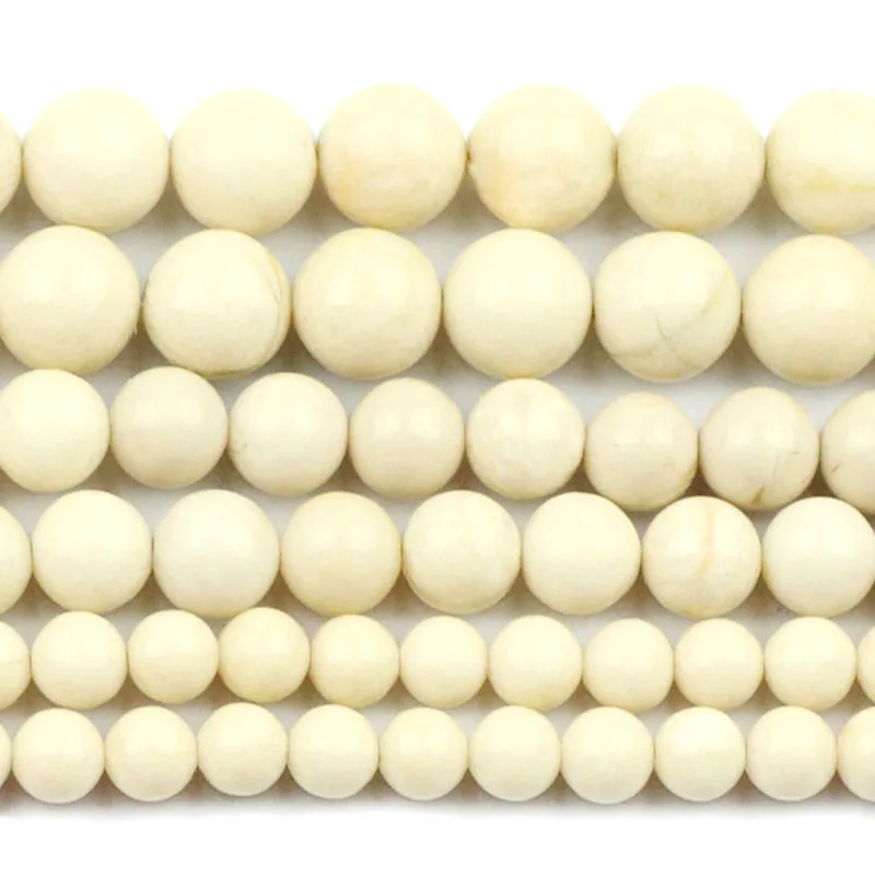 Бусины из натурального камня диаметром 15 дюймов гладкие старинные каменные