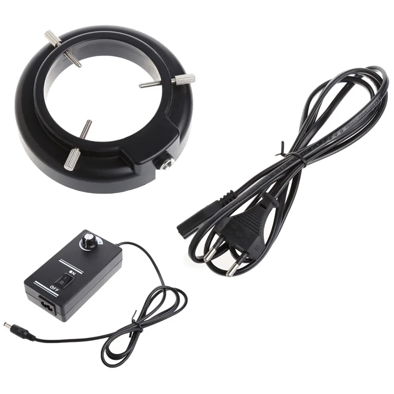 

56 LED Adjustable Ring Light illuminator Lamp For STEREO ZOOM Microscope