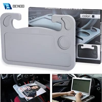 benoo grey black abs multipurpose auto steering wheel table desk table steering wheel tray eating laptop holder fits most cars