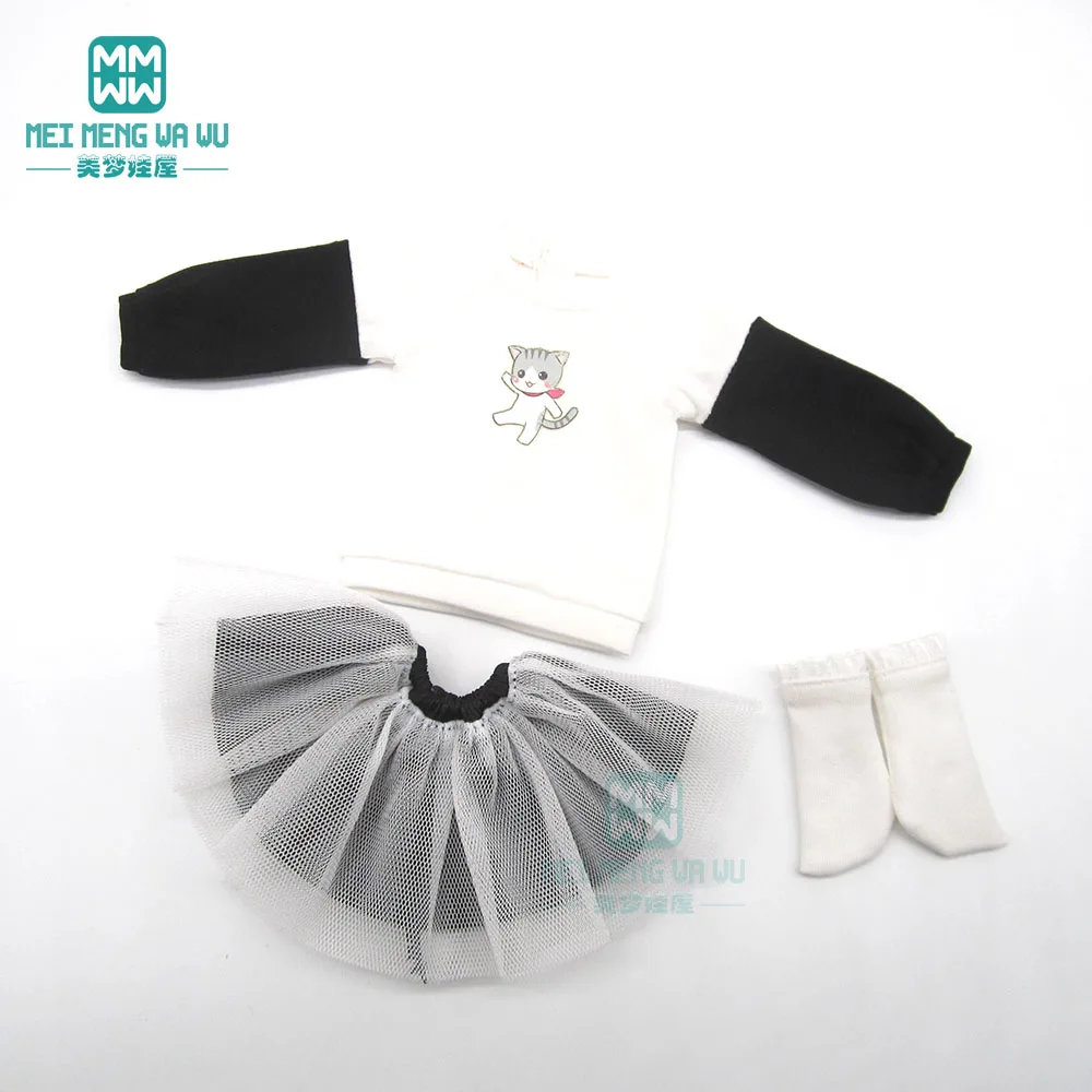 BJD куклы одежда подходит 27 см-30 см 1/6 MYOU YOSD bjd куклы мода носить Джемперы Пряжа юбка носки кожаная обувь - Цвет: JPy6--020--D
