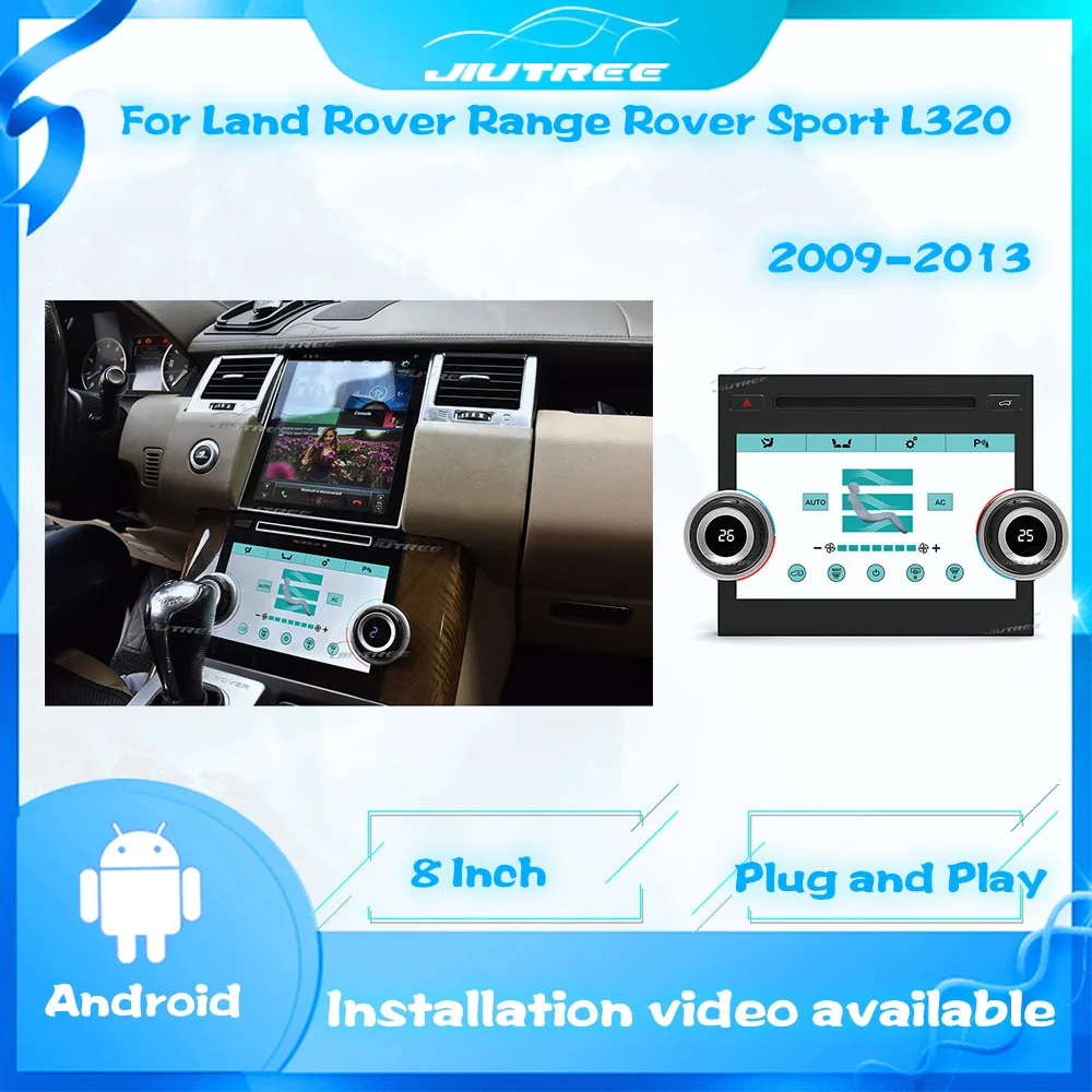 

AC Panel For Land Rover Range Rover Sport L320 2009 2010 2011 2012 2013 Newly Upgraded And Modified LCD Touch Screen Display