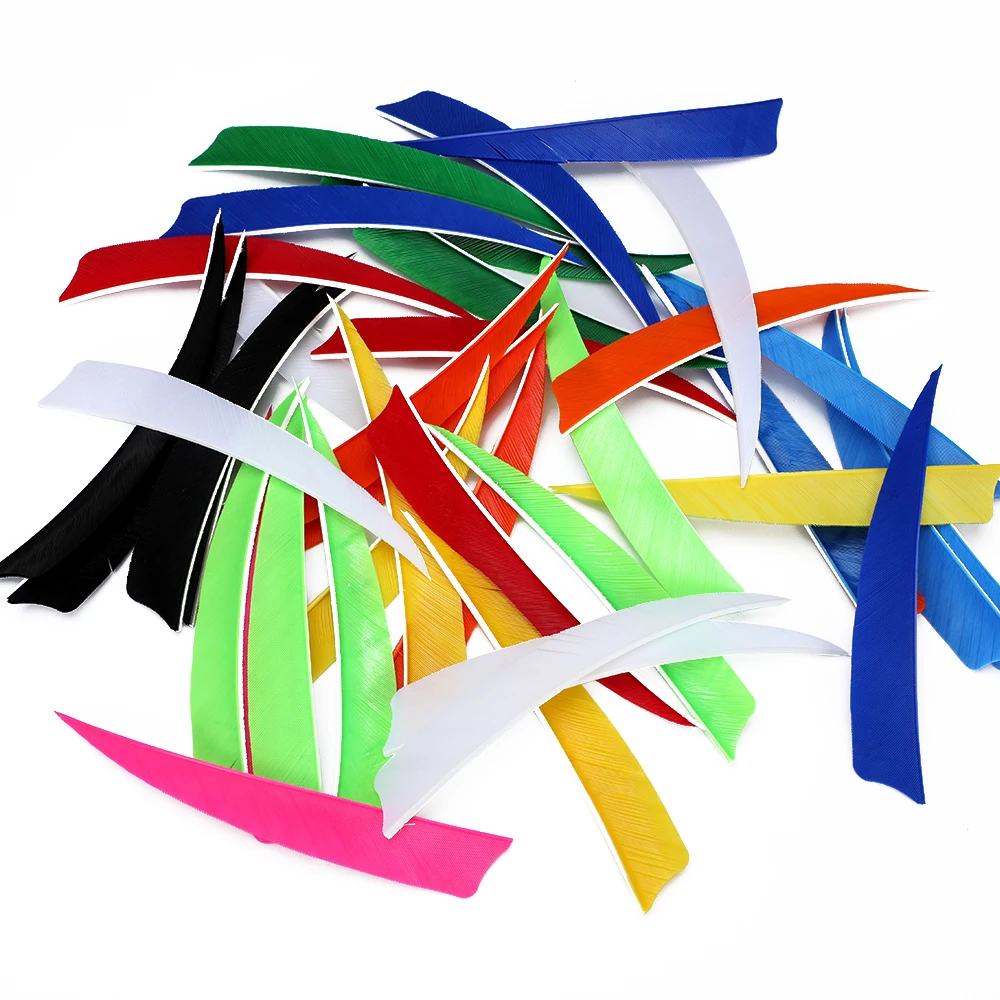 50 шт. 4 дюйма щит Прямая продажа (дропшиппинг) Стрел и стрел для стрельбы из лука