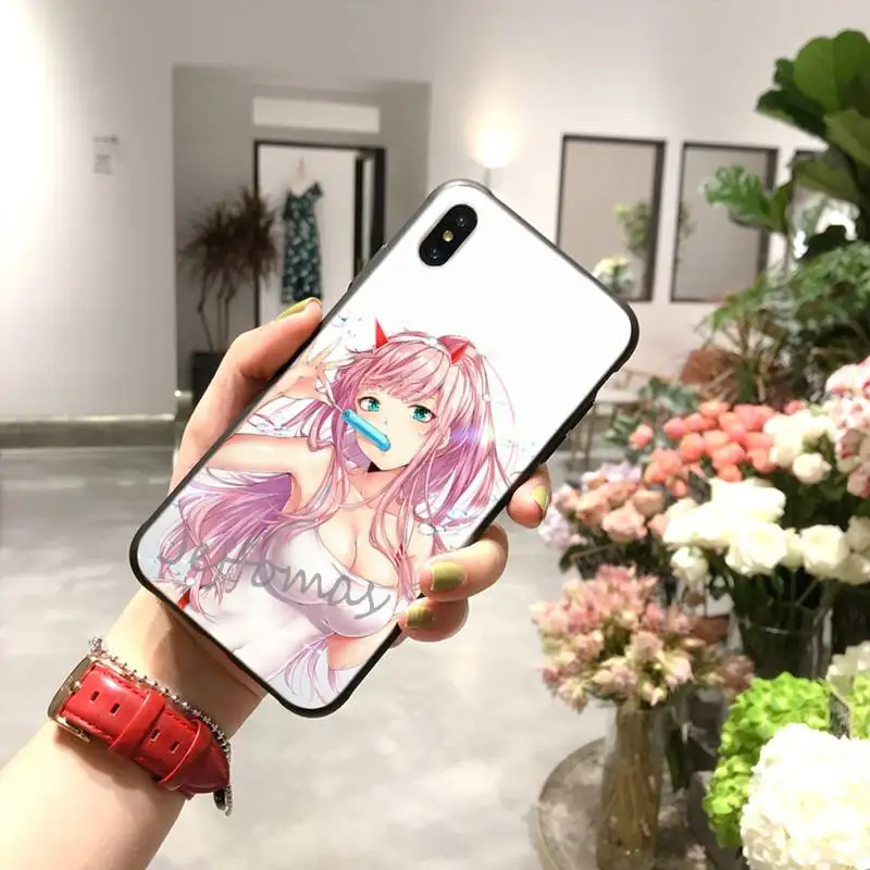 

Zero Two Darling in the FranXX Anime Phone Case Cover For iphone 5 5S SE 5C 6 6S 7 8 plus X XS XR 11 PRO MAX