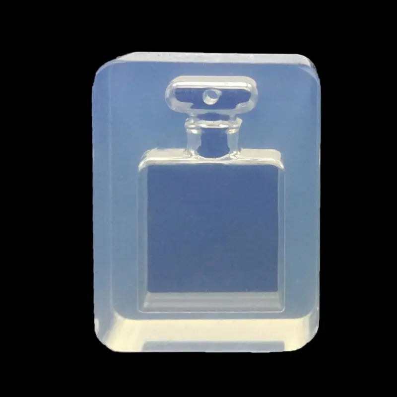 

Eiffel Tower Key Bottle Shape Pendant Silicone Mold Resin Jewelry Making Tools