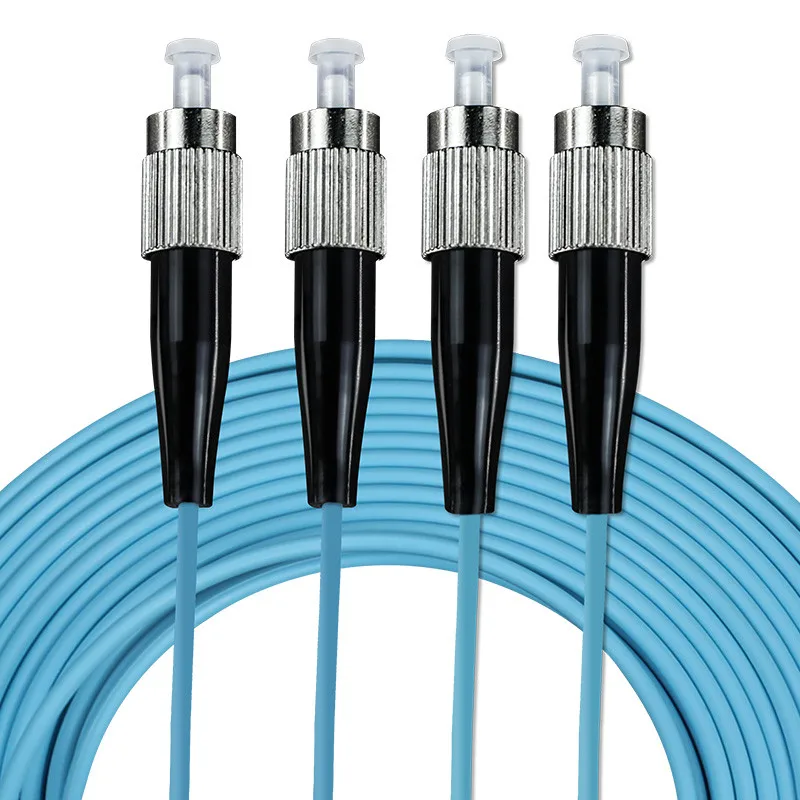 

10pcs/lot FC-FC 10Gbps OM3 MM 50/125 Multi Mode Optical Fiber Patch Cord 2.0mm Duplex Fiber Optical Jumper FC/UPC-FC/UPC