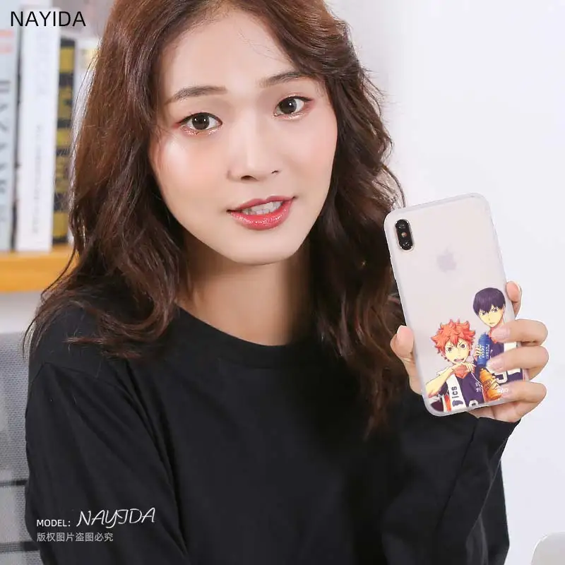 Мягкий Силиконовый ТПУ чехол с рисунком для Samsung Galaxy S30 S20 S7 Edge S8 S9 S10 Plus S11 Lite Uitra Haikyuu