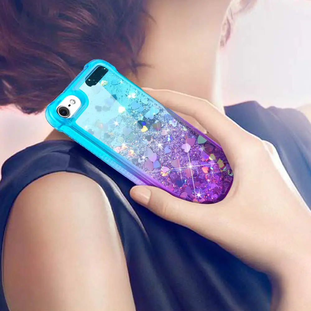 Case For iPod Touch 7 2019 6 Cover Gradient Quicksand Bling Sparkle Girl Glitter Soft Silicone for 5 |