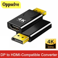 dp to hdmi compatible max 4k 60hz displayport adapter male to female cable converter display port adapter for tv pc projector