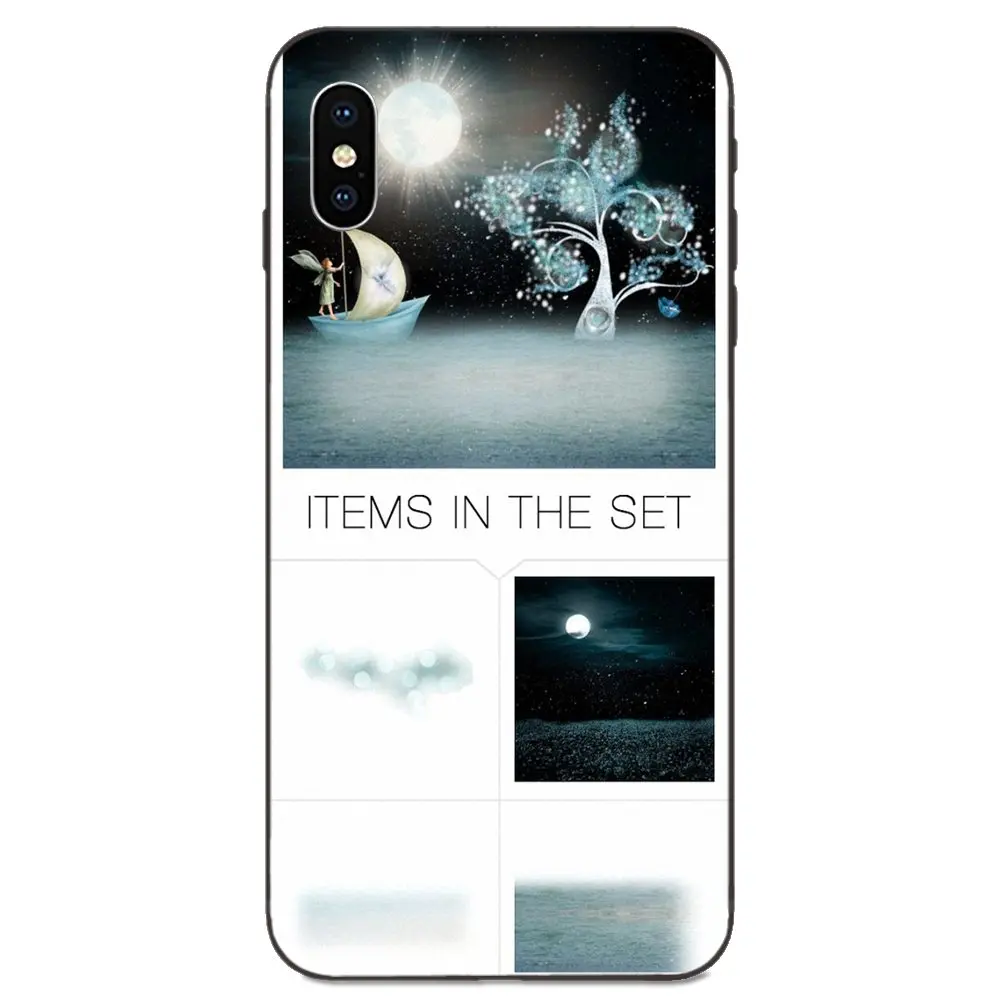 Soft Phone Covers Case Moon Sailing Fashion For Xiaomi Redmi Note 3 3S 4 4A 4X 5 5A 6 6A 7 7A K20 Plus Pro S2 Y2 Y3 | Мобильные