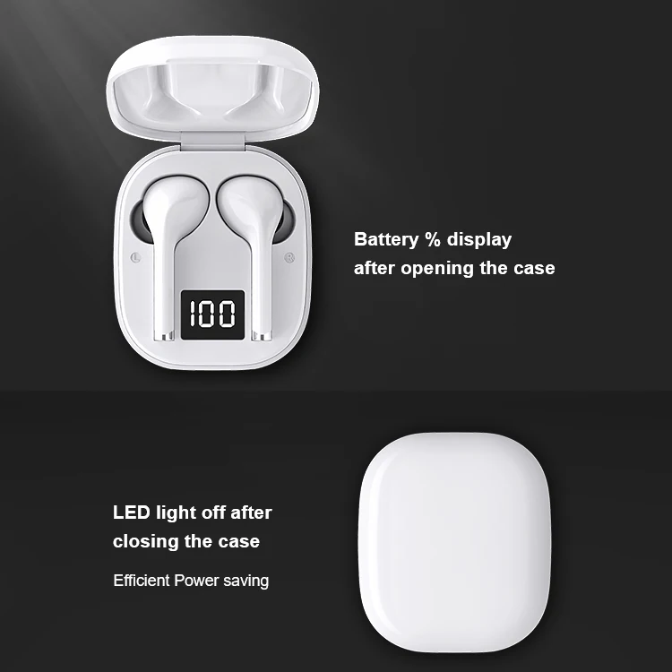TW 11 Bluetooth наушники светодиодный цифровой дисплей оригинальные наушники-вкладыши