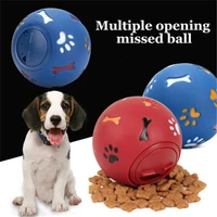 pet dog puzzle fun tough treat ball mental food dispenser interactive play toys