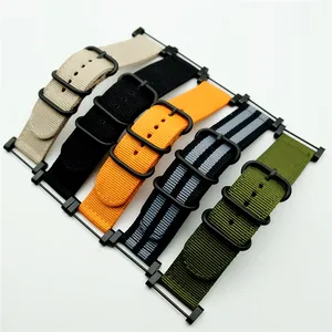 Аксессуары для НАТО длинный Suunto Core нейлоновый ремешок набор ремешков с наконечниками адаптеры 24 мм Zulu ремешки нейлоновый смарт-браслет для мужчин