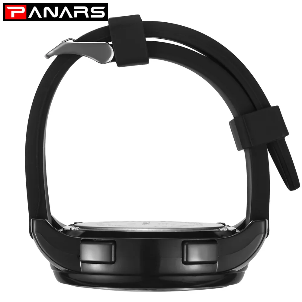 

Fashion Waterproof Men Watch Running Step Counter Men's Sports Electronic Watch Round Electronic Wrist Clock Reloj Hombre homme