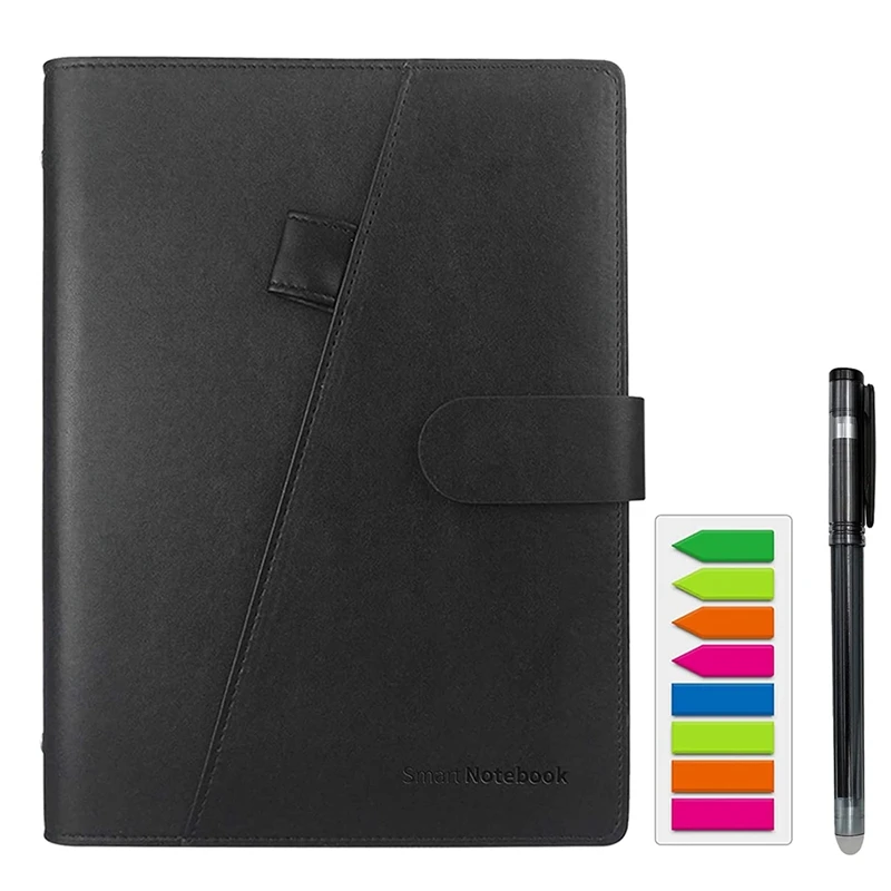 

A5 Reusable Smart Notebook Erasable Wirebound Notebook Sketch Pads APP Storage for Note Taking