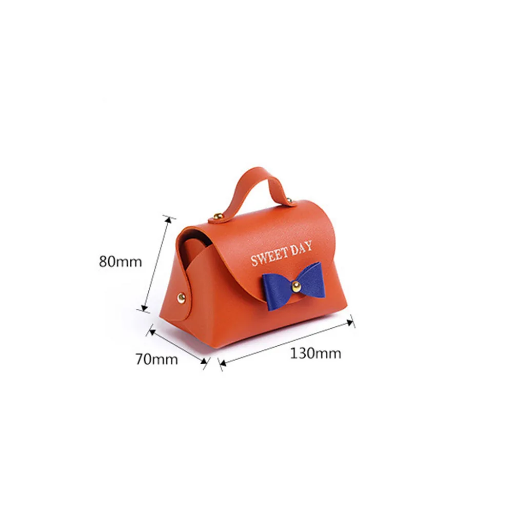 

2021 New Creative Cortex Portable Bag Bowknot Candy Bag Candy Gift Box Coin Purse Jewelry Packaging Wedding Pouch Gift Bags