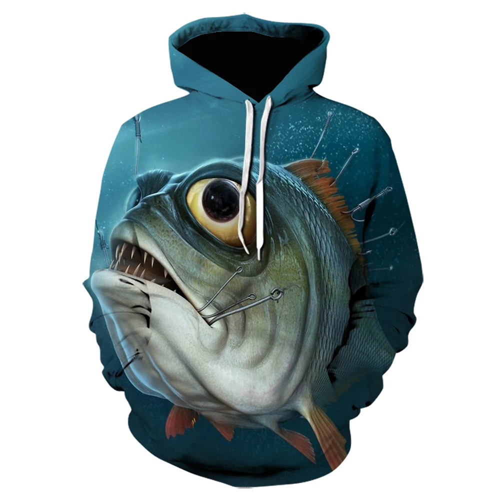 

Street Trend 3D Printing FlameFashion Brand Men's Sweatshirt Fun Loose Large Size Animal Black Hoodie Unisex Winter Pullover