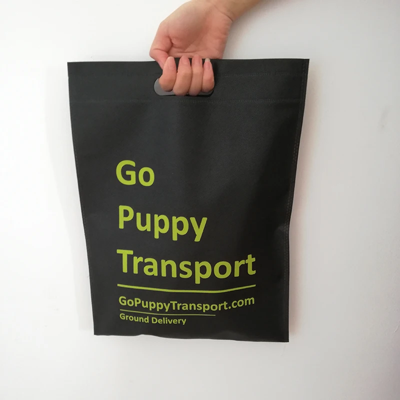 500 шт./лот многоразовые сумки из нетканого материала с логотипом хозяйственные