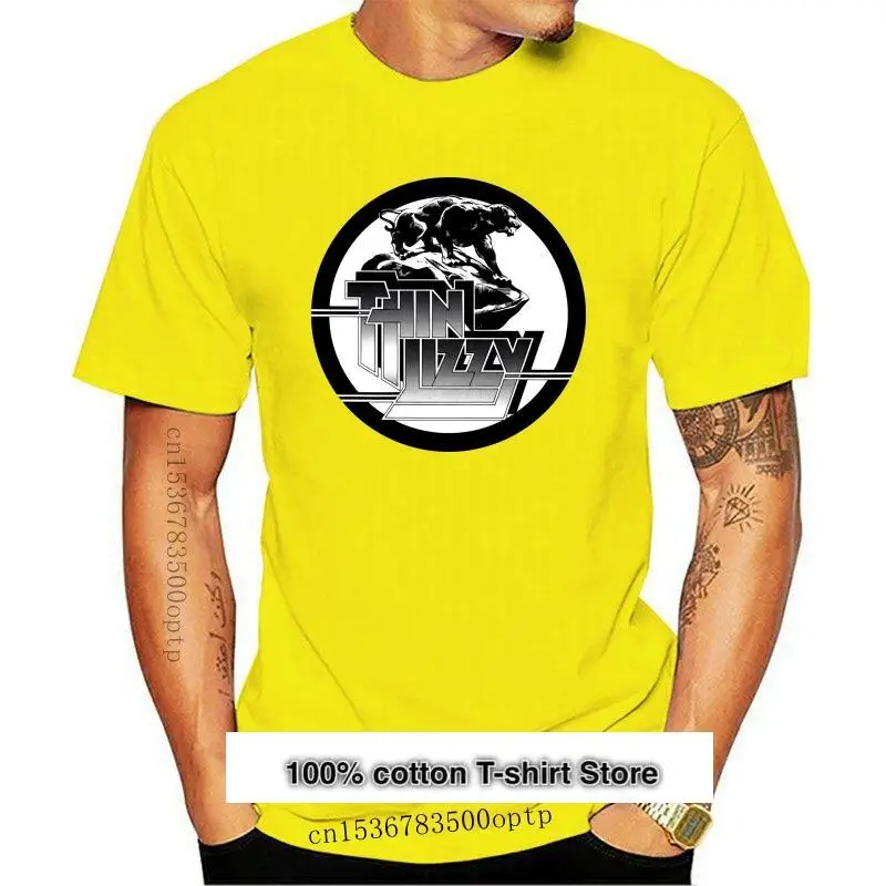 

Camiseta с логотипом группы Rock de Lizzy Panther для hombre, ropa informal de talla S a 3Xl, color blanco, nueva de 2021