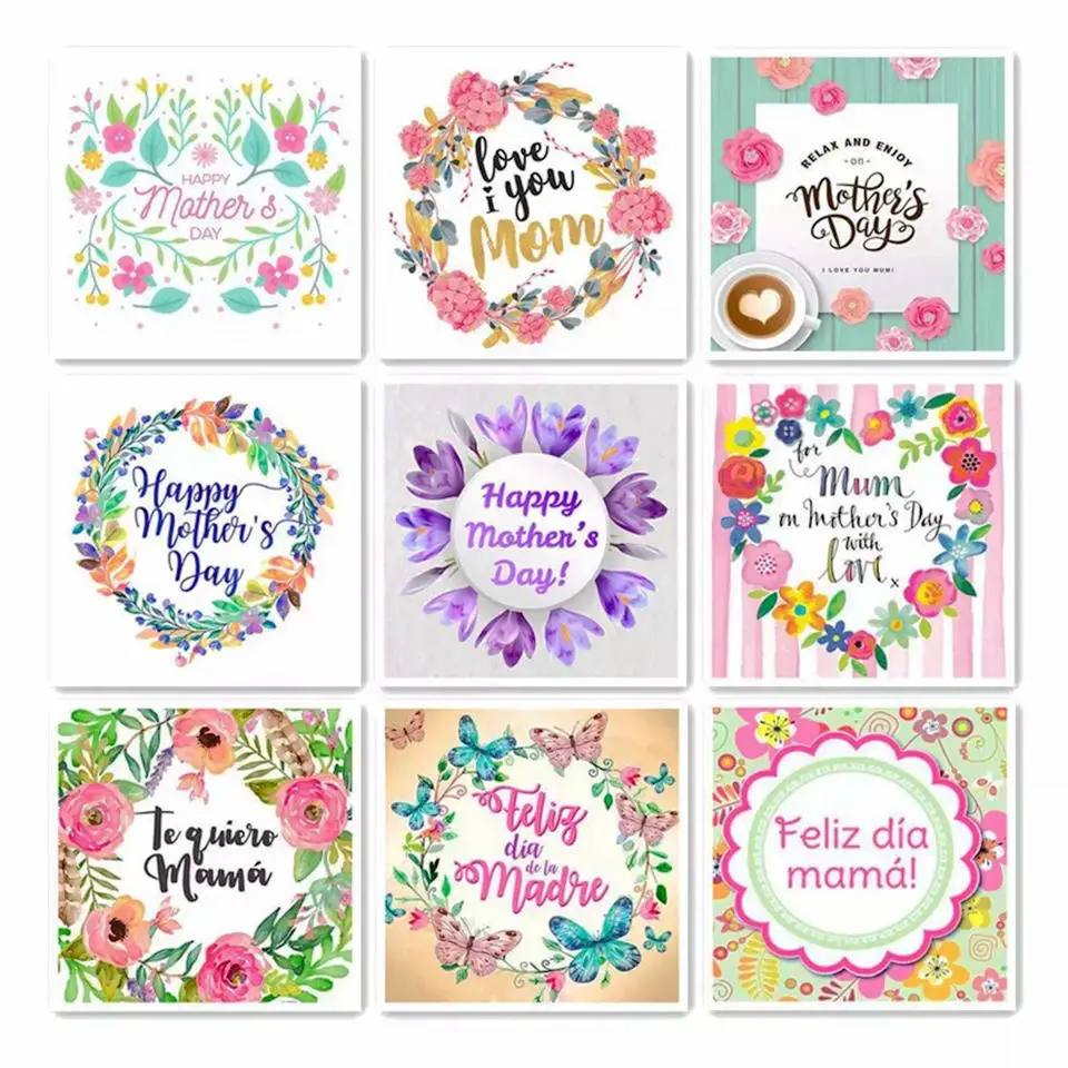 

New 5D Handmade DIY All-Diamond Embroidery "Cartoon Letters" Diamond Painting Cross stitch Home Decoration Arts and Crafts Gift