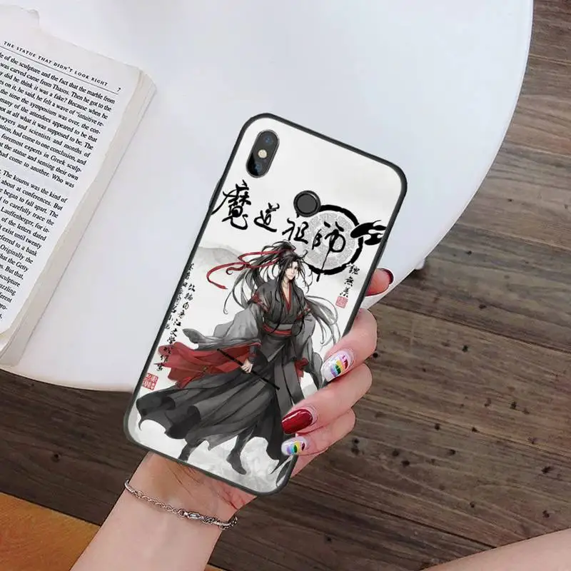 mo dao zu shi anime Bling Cute Phone Case For Xiaomi Redmi Note 4 4x 5 6 7 8 pro S2 PLUS 6A PRO funda hull coque shell | Мобильные