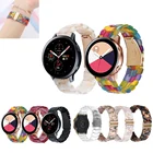 Ремешок полимерный прозрачный для Samsung Galaxy Watch Active 2, сменный Браслет для наручных часов 3 41 мм Gear Sport 42 мм, 20 мм 22 мм