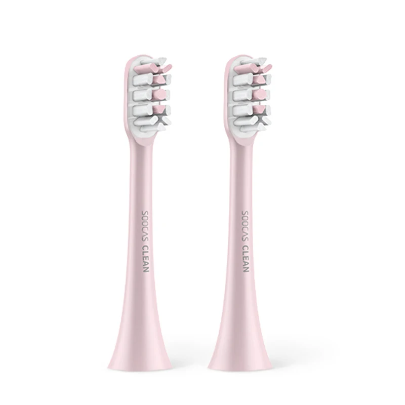 

Soocas X3 X1 X5 Replament Toothbrush Head So White Original High Quality 2 Pieces And 3 Colors toothbrush For Xiaomi Soocas X3