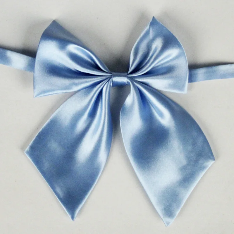 Linbaiway женские галстуки бабочки разноцветные однотонные для студентов формальная