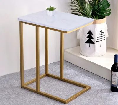 Новый скандинавский мраморный диван угловой маленький круглый столик для