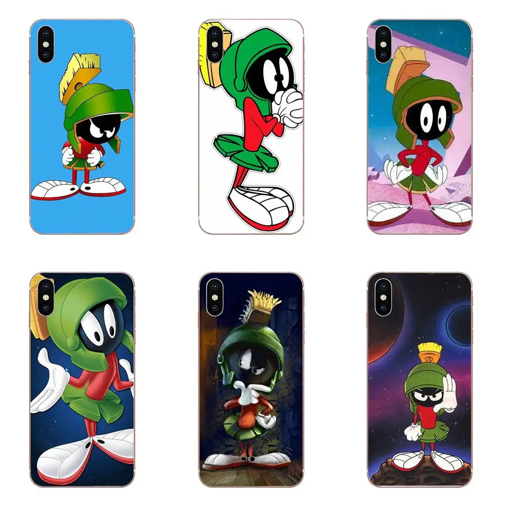 Мягкие чехлы из ТПУ Looney Tune Marvin популярные Чехлы для Xiaomi Redmi Mi 4 7A 9T K20 CC9 CC9e Note 7 9 Y3 SE Pro