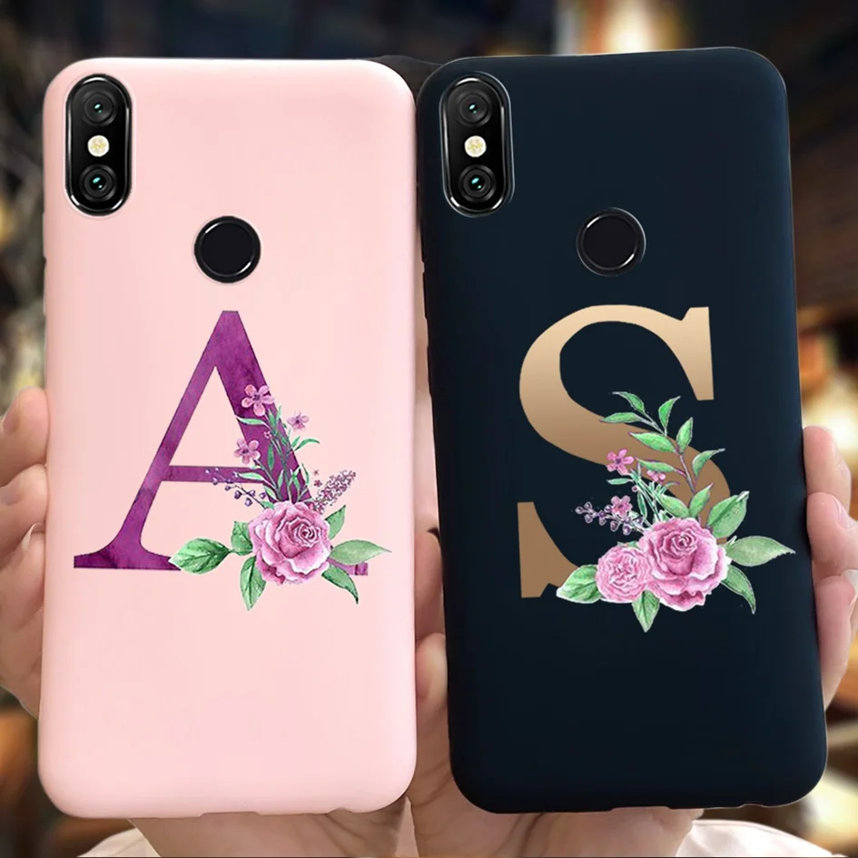 Чехол для Xiaomi Mi 8 Lite чехол из ТПУ Xiomi чехлы с милыми буквами единорогом оболочка Mi8