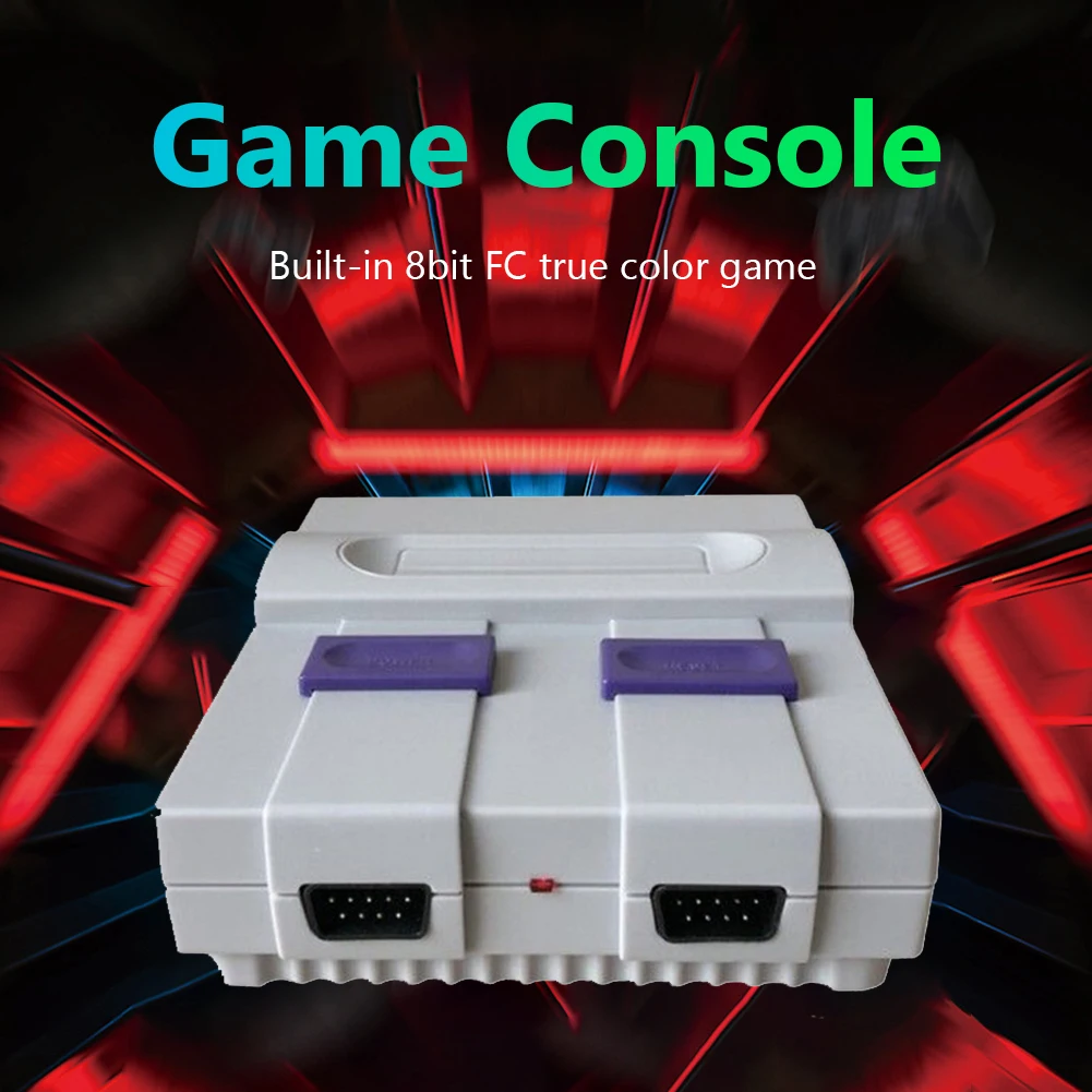 

Беспроводная мини-консоль 8 бит 2,4 ГГц со встроенными 821 играми, портативная игровая консоль HD, классический двойной геймпад, совместимый с ...