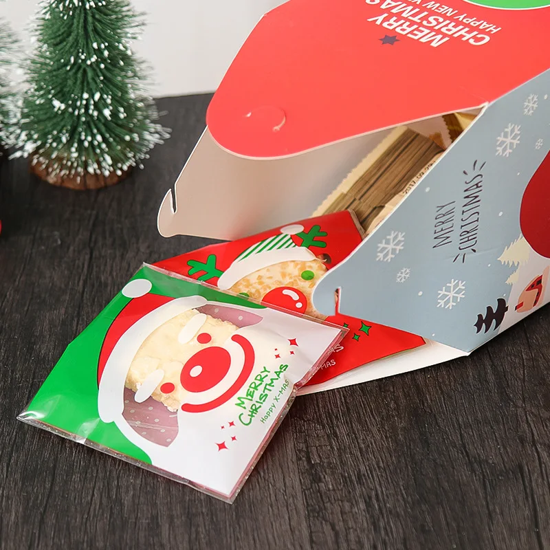 20 X Рождественская бумажная Подарочная коробка декорация для вечеринки яблок с