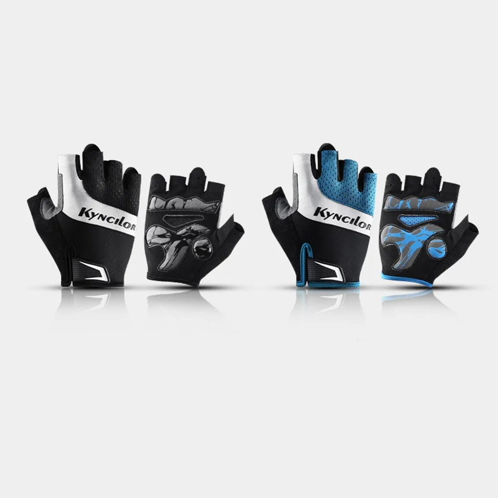 

Cycling Gloves Bike Bicycle Half Finger Non-Slip Thin Breathable Anti-sweat Men Women Anti-shock Riding Gloves Elastic Part