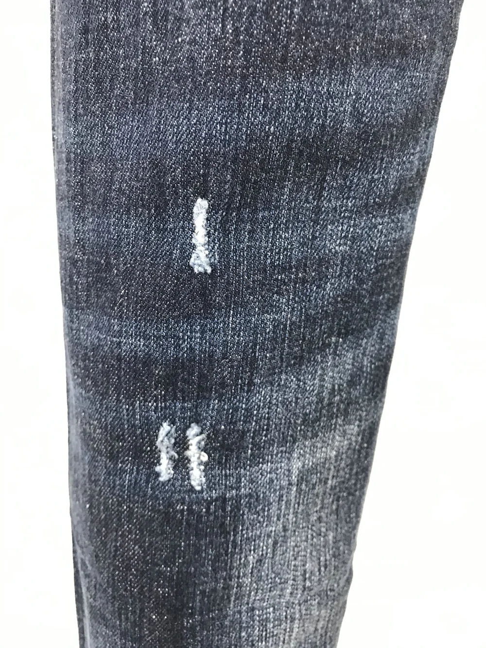 New DSQUARED2 Men's/Women's Ripped Jeans, Fashion Washed Frayed Patch, Made Old Stretch Pants