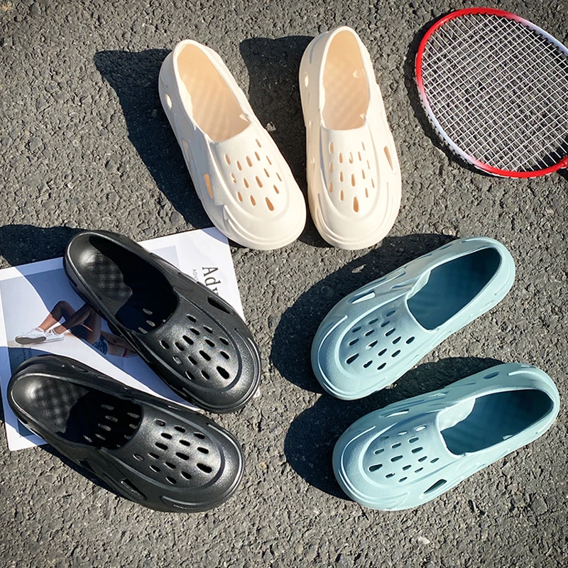 

New Men Water Sports Shoes Hollow Design Quick-drying Water Shoes Light And Light Non-slip Upstream Shoes Shoes Men Beach Shoes