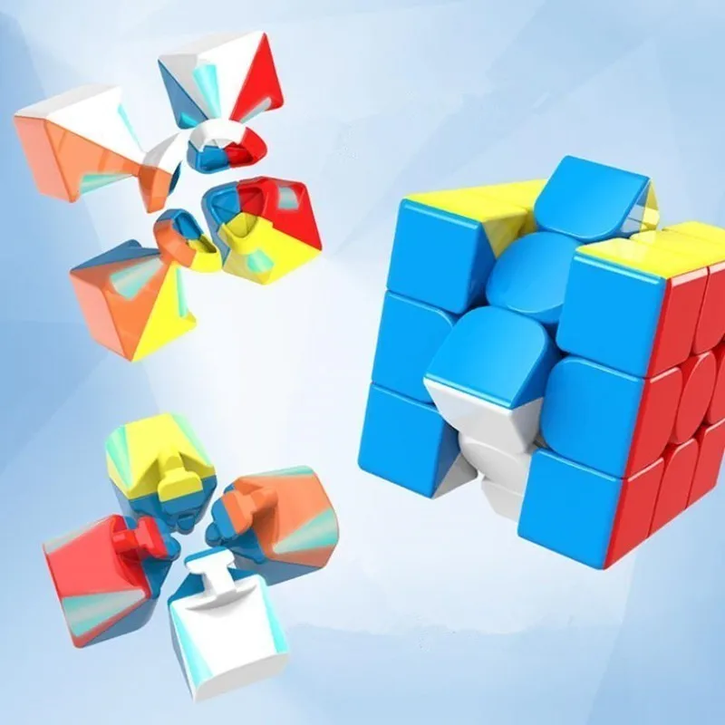 Moyu Mei Long 3x3x3 56 мм 3 ступени Magic Neo Cube игрушки для детей Alpinia Oxyphylla Interest скорость